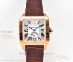 TW Factory Cartier Santos Dumont W2020067 Rose Gold 47 MM × 38 MM ETA 2824 Automatic Watch